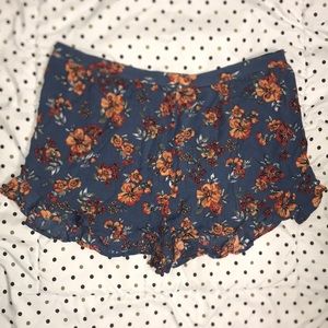 Plus size floral shorts target